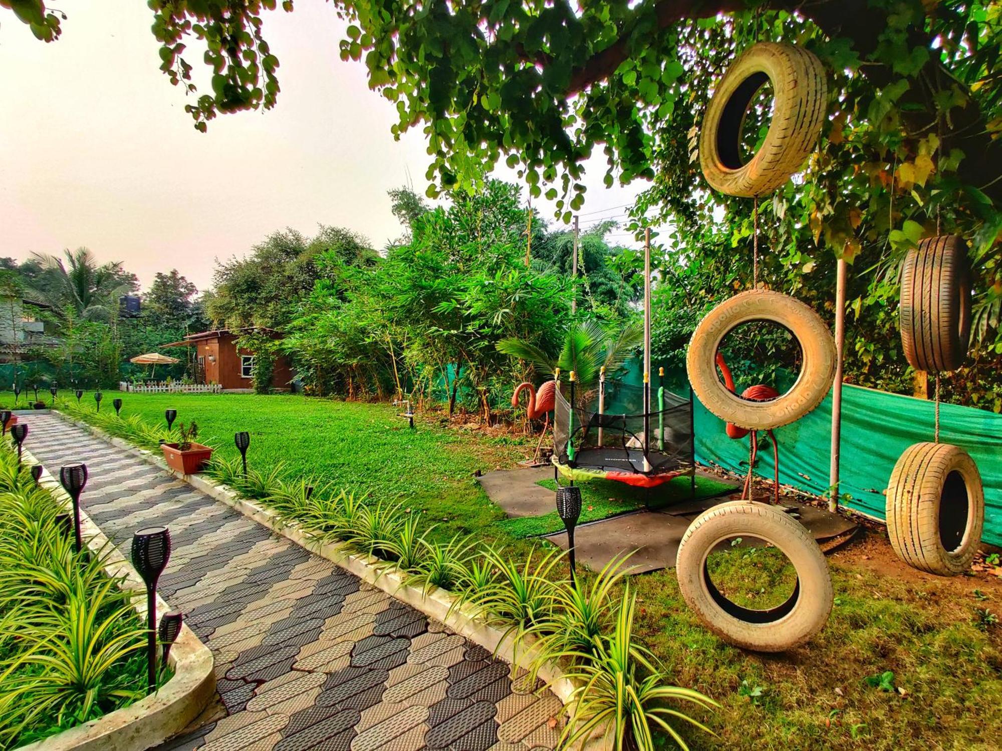 Crystal Springs Villa - A Picture-Perfect Retreat W Pool, Hammock, Gazebo Karjat Exterior foto