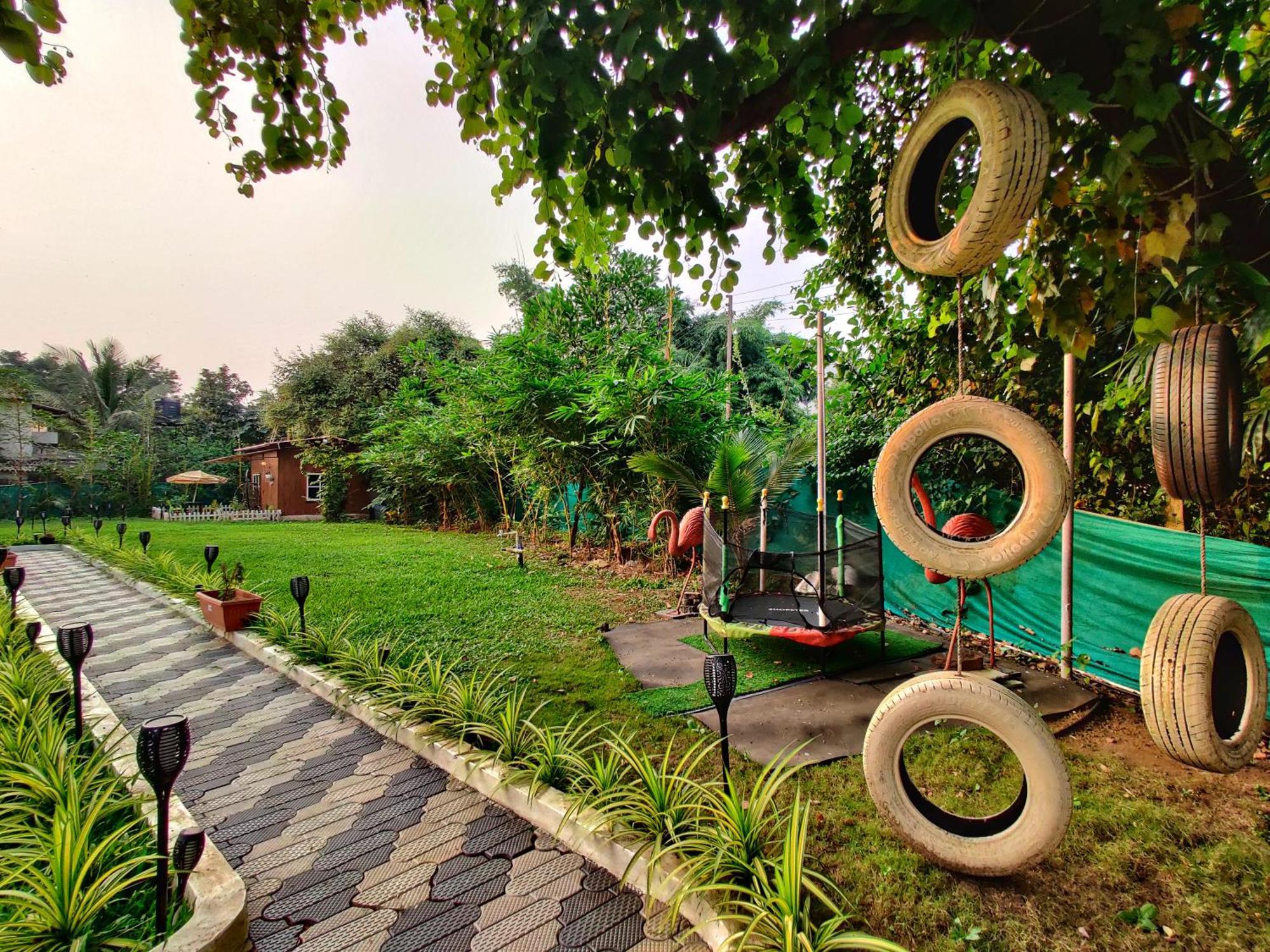 Crystal Springs Villa - A Picture-Perfect Retreat W Pool, Hammock, Gazebo Karjat Exterior foto