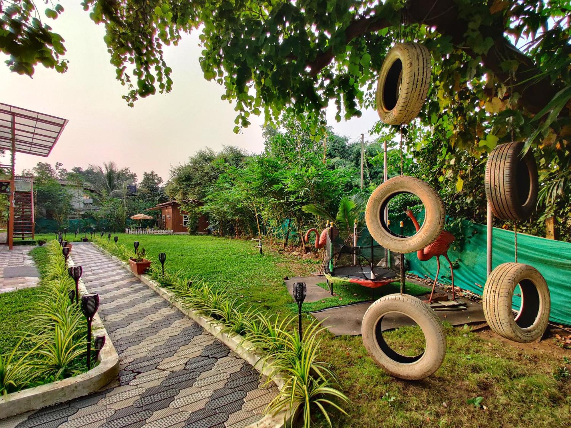 Crystal Springs Villa - A Picture-Perfect Retreat W Pool, Hammock, Gazebo Karjat Exterior foto