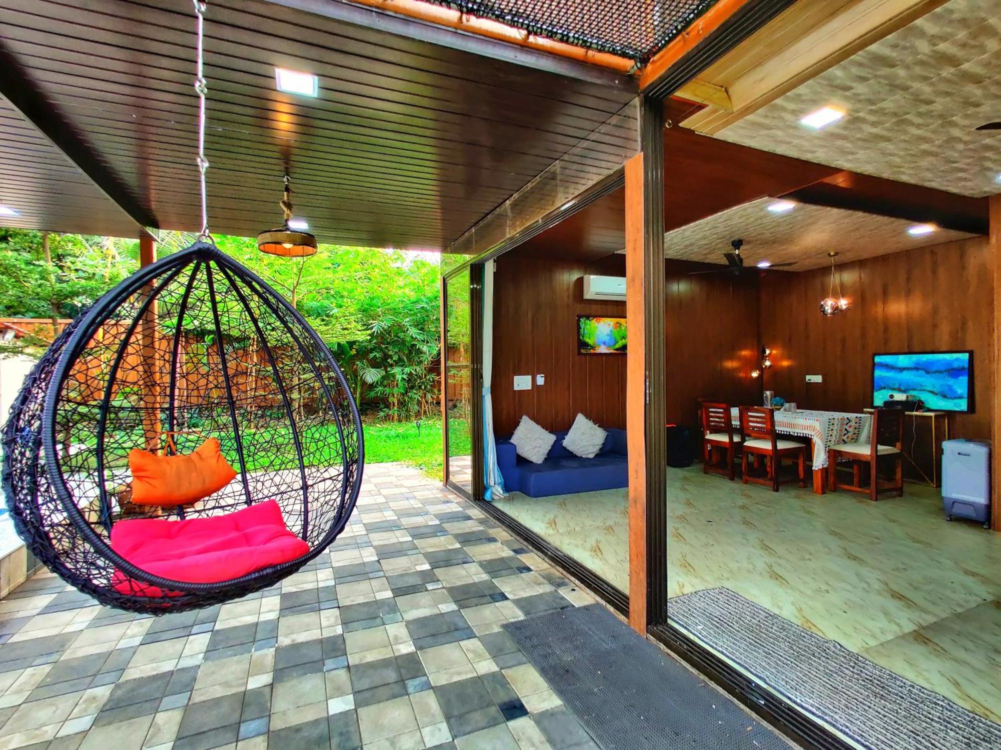 Crystal Springs Villa - A Picture-Perfect Retreat W Pool, Hammock, Gazebo Karjat Exterior foto