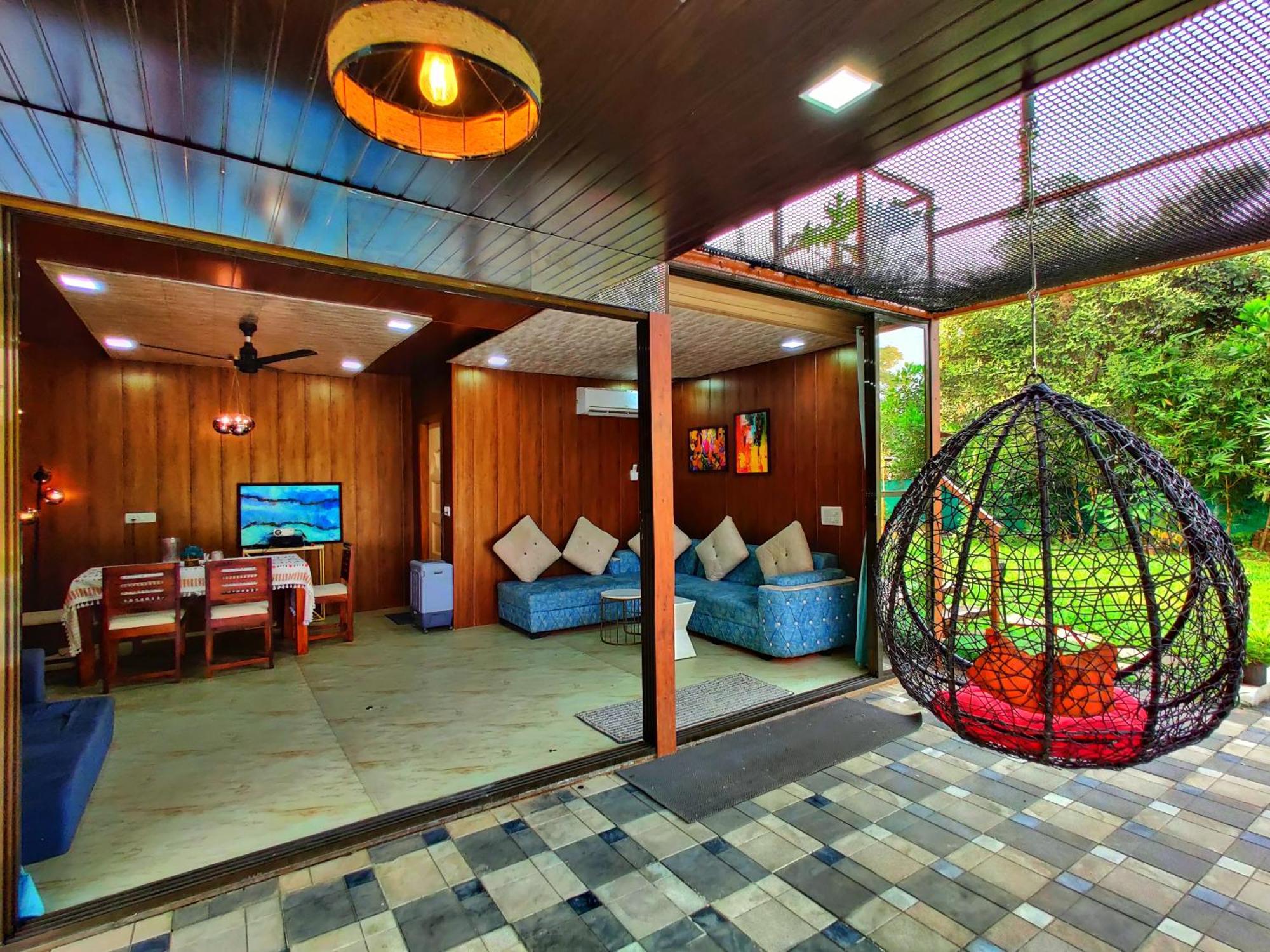 Crystal Springs Villa - A Picture-Perfect Retreat W Pool, Hammock, Gazebo Karjat Exterior foto