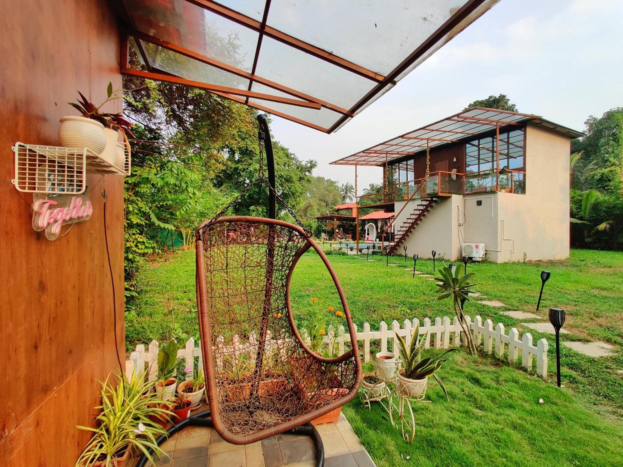 Crystal Springs Villa - A Picture-Perfect Retreat W Pool, Hammock, Gazebo Karjat Exterior foto